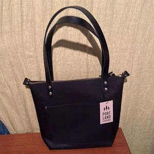 NWT Portland Leather Goods Tote